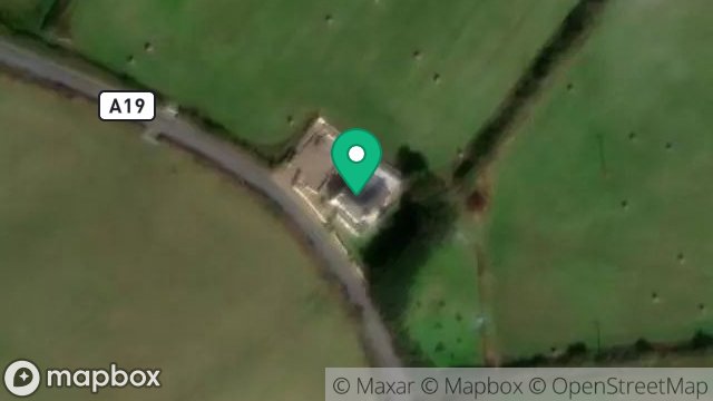 Map showing BALLACOMAISH, KIONDROGHAD ROAD, ANDREAS, ISLE OF MAN, IM7 3EJ
