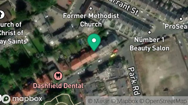 Map showing 6, HILARY ROAD, DOUGLAS, ISLE OF MAN, IM2 3EG