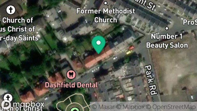 Map showing 8, HILARY ROAD, DOUGLAS, ISLE OF MAN, IM2 3EG