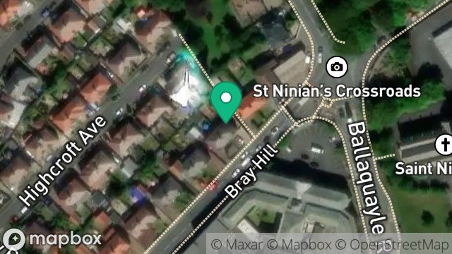 Map showing 67, BRAY HILL, DOUGLAS, ISLE OF MAN, IM2 5BS