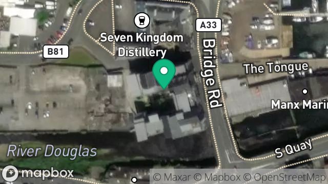 Map showing 29 QUAY WEST APARTMENTS, BRIDGE ROAD, DOUGLAS, ISLE OF MAN, IM1 5AG