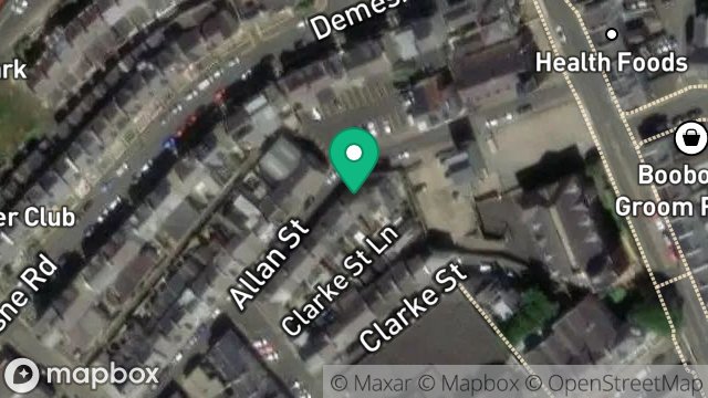 Map showing 3, ALLAN STREET, DOUGLAS, ISLE OF MAN, IM1 3DQ