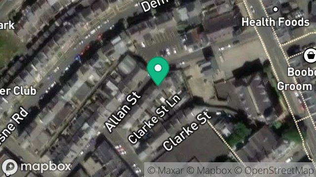 Map showing 5, ALLAN STREET, DOUGLAS, ISLE OF MAN, IM1 3DQ