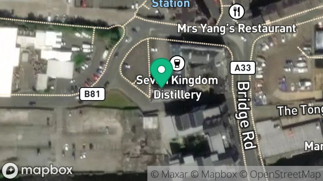 Map showing GROUND FLOOR, 1, LAKE ROAD, DOUGLAS, ISLE OF MAN, IM1 5AF