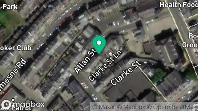 Map showing 11, ALLAN STREET, DOUGLAS, ISLE OF MAN, IM1 3DQ