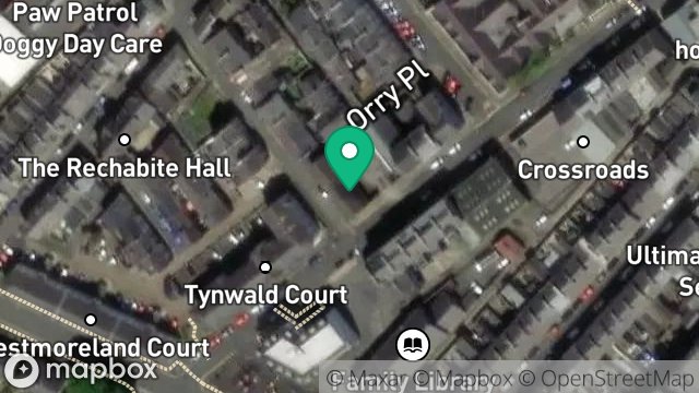 Map showing CARS 4 U, 26, TYNWALD STREET, DOUGLAS, ISLE OF MAN, IM1 1BG