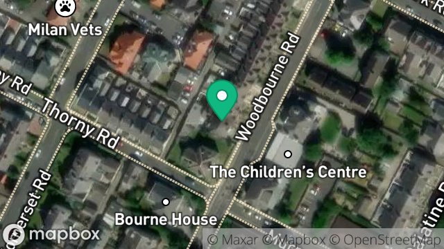 Map showing 101, WOODBOURNE ROAD, DOUGLAS, ISLE OF MAN, IM2 3AR