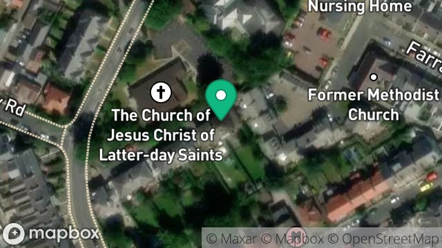Map showing 7, WOODSIDE TERRACE, DOUGLAS, ISLE OF MAN, IM2 3AH