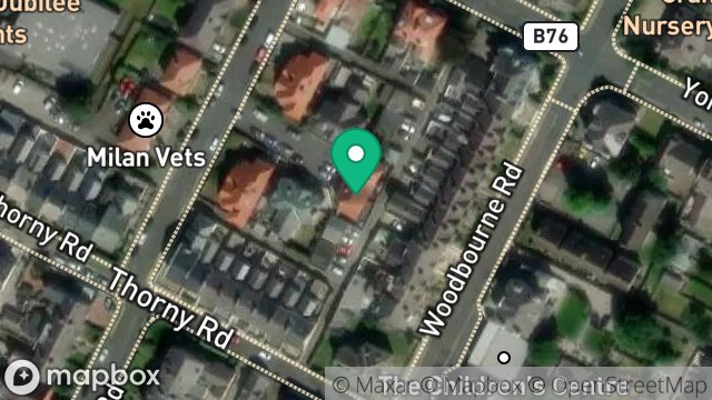 Map showing WESTHAVEN, SOMERSET SQUARE, DOUGLAS, ISLE OF MAN, IM2 5AG