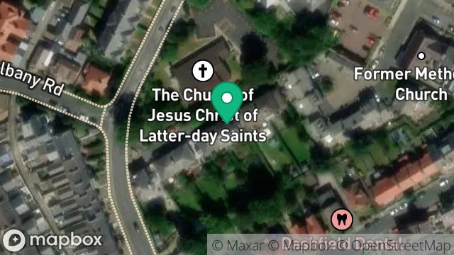 Map showing 5, WOODSIDE TERRACE, DOUGLAS, ISLE OF MAN, IM2 3AH