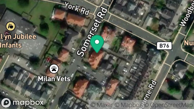 Map showing ARDERY, SOMERSET ROAD, DOUGLAS, ISLE OF MAN, IM2 5AF
