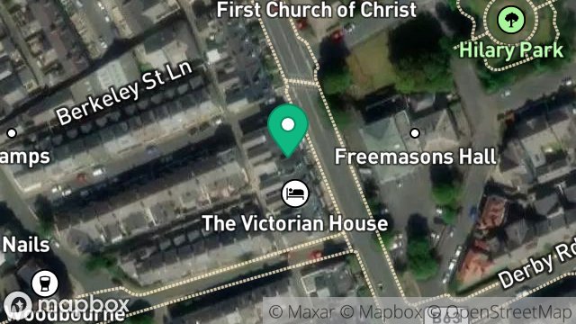 Map showing 41, WOODBOURNE ROAD, DOUGLAS, ISLE OF MAN, IM2 3AD