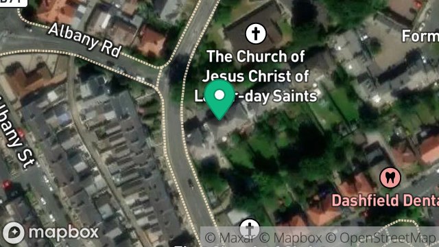 Map showing 2, WOODSIDE TERRACE, DOUGLAS, ISLE OF MAN, IM2 3AH