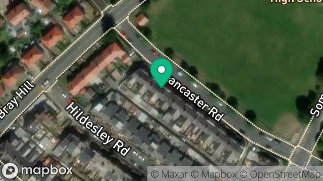 Map showing 29, LANCASTER ROAD, DOUGLAS, ISLE OF MAN, IM2 5BB