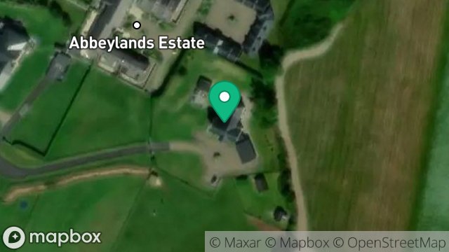 Map showing LILLEO FARMHOUSE, ABBEYLANDS ESTATE, ABBEYLANDS, ISLE OF MAN, IM4 5BX