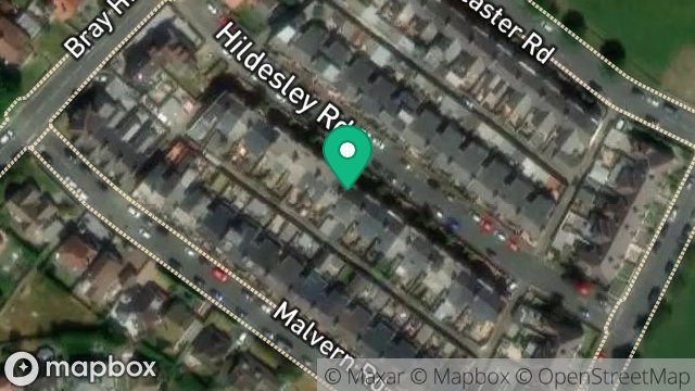 Map showing 27, HILDESLEY ROAD, DOUGLAS, ISLE OF MAN, IM2 5AX