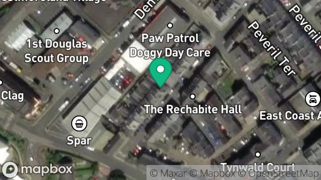 Map showing 64, ALLAN STREET, DOUGLAS, ISLE OF MAN, IM1 3DR