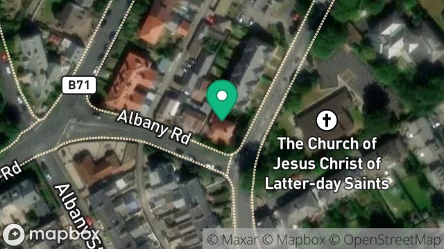 Map showing MENTMORE, 83, WOODBOURNE ROAD, DOUGLAS, ISLE OF MAN, IM2 3AW