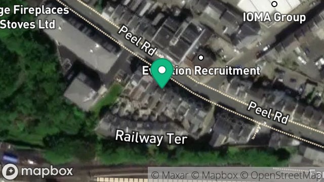 Map showing 35, PEEL ROAD, DOUGLAS, ISLE OF MAN, IM1 4LU