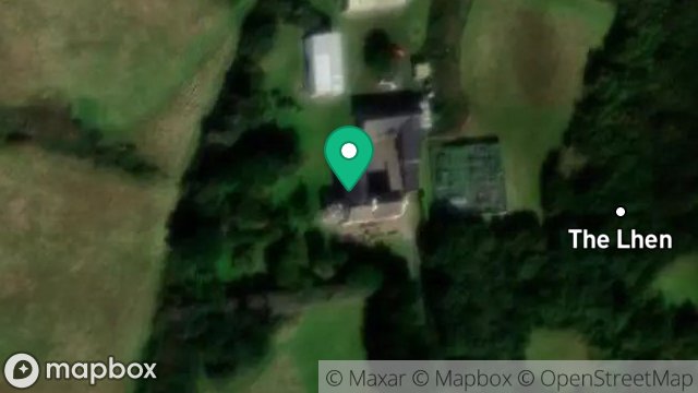 Map showing BALLACALLUM FARM, THE LHEN, RAMSEY, ISLE OF MAN, IM7 3EH