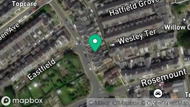 Map showing 3, MOUNT BRADDA, DOUGLAS, ISLE OF MAN, IM1 4AR