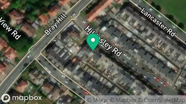 Map showing 45, HILDESLEY ROAD, DOUGLAS, ISLE OF MAN, IM2 5AX