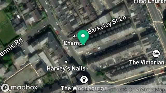 Map showing 26, BERKELEY STREET, DOUGLAS, ISLE OF MAN, IM2 3QA