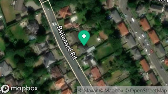 Map showing 60, BALLANARD ROAD, DOUGLAS, ISLE OF MAN, IM2 5HE