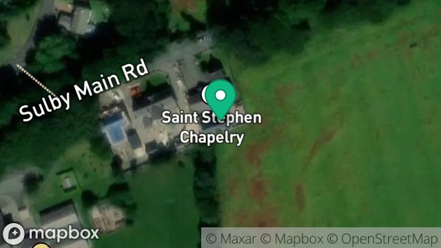 Map showing WREN COTTAGE, MAIN ROAD, SULBY, ISLE OF MAN, IM7 2HP