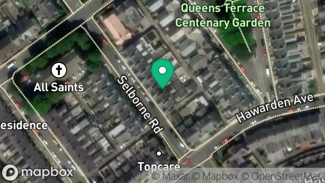 Map showing 4-6, SELBORNE ROAD, DOUGLAS, ISLE OF MAN, IM1 4BU