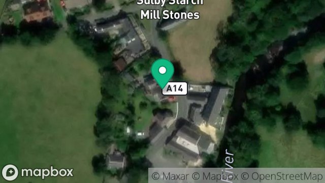 Map showing COTT COAN NY H AWIN, SULBY GLEN, SULBY, ISLE OF MAN, IM7 2BB
