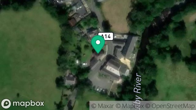 Map showing MILL HOUSE, SULBY GLEN, SULBY, ISLE OF MAN, IM7 2BB