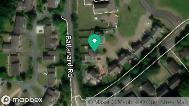 Map showing 8, ROBERT CUBBON CLOSE, DOUGLAS, ISLE OF MAN, IM2 6PT