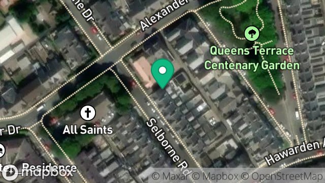 Map showing 16, SELBORNE ROAD, DOUGLAS, ISLE OF MAN, IM1 4BU