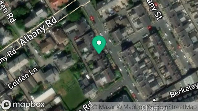 Map showing LEICESTER VILLA, BRUNSWICK ROAD, DOUGLAS, ISLE OF MAN, IM2 3LG