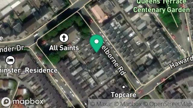Map showing 11, SELBORNE ROAD, DOUGLAS, ISLE OF MAN, IM1 4BT