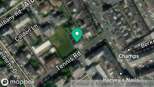Map showing 4, TENNIS ROAD, DOUGLAS, ISLE OF MAN, IM2 3LN