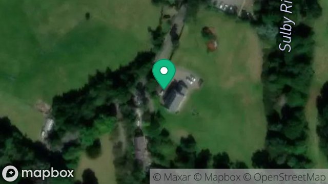Map showing HILL VIEW, SULBY GLEN, SULBY, ISLE OF MAN, IM7 2BB