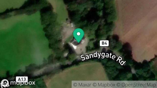 Map showing BALLACHURRY BEG, SANDYGATE, RAMSEY, ISLE OF MAN, IM7 3BS