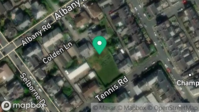 Map showing FIELD 532259, TENNIS ROAD, DOUGLAS, ISLE OF MAN, IM2 3LN
