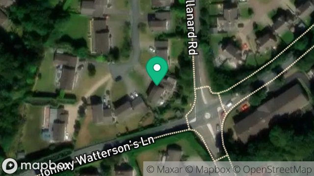 Map showing 11, THE ABBEY WOODS, DOUGLAS, ISLE OF MAN, IM2 5PL