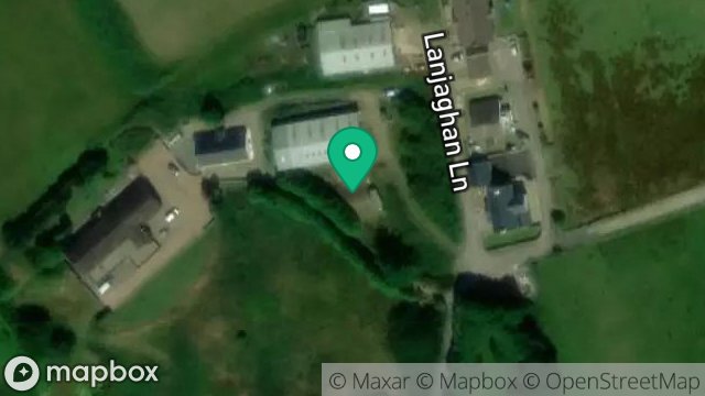 Map showing LAND AT, BALLACASHIN FARM, LANE FROM LANJAGHAN ROAD TO BALLACASHIN FARM, ABBEYLANDS, ISLE OF MAN, IM4 5EG