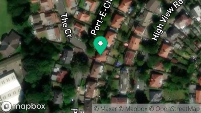 Map showing 42, PORT E CHEE AVENUE, DOUGLAS, ISLE OF MAN, IM2 5ER