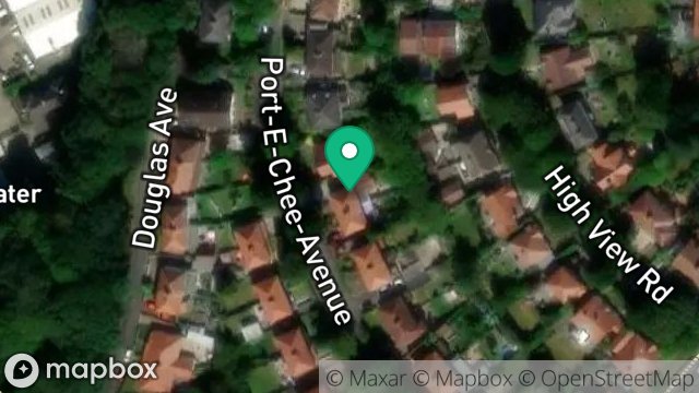 Map showing 24, PORT E CHEE AVENUE, DOUGLAS, ISLE OF MAN, IM2 5EW