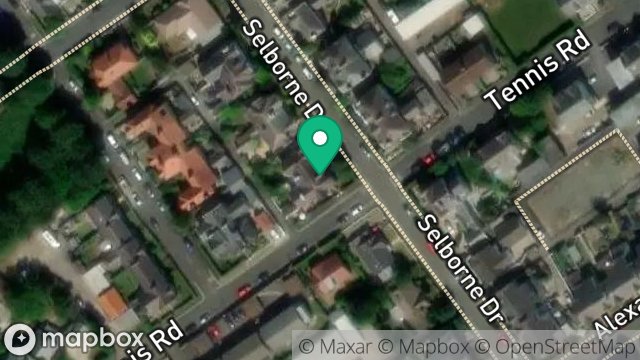 Map showing 13, SELBORNE DRIVE, DOUGLAS, ISLE OF MAN, IM2 3LR