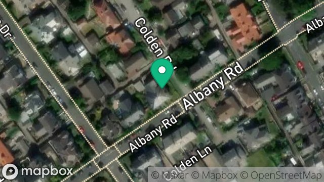 Map showing 22, ALBANY ROAD, DOUGLAS, ISLE OF MAN, IM2 3NG