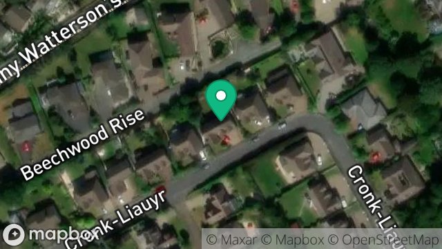 Map showing 111, CRONK LIAUYR, DOUGLAS, ISLE OF MAN, IM2 5LS