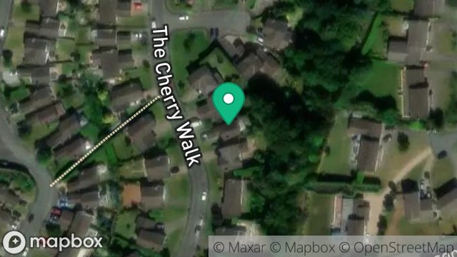 Map showing 23, CHERRY WALK, DOUGLAS, ISLE OF MAN, IM2 5NP