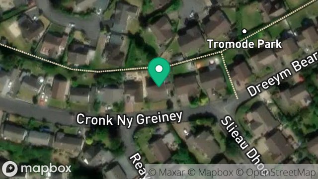 Map showing 59, CRONK NY GREINEY, DOUGLAS, ISLE OF MAN, IM2 5LH