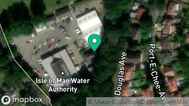 Map showing 1 DRILL HALL COTTAGES, TROMODE ROAD, DOUGLAS, ISLE OF MAN, IM2 5PA